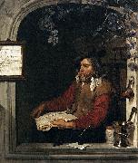 Gabriel Metsu The Apothecary oil on canvas